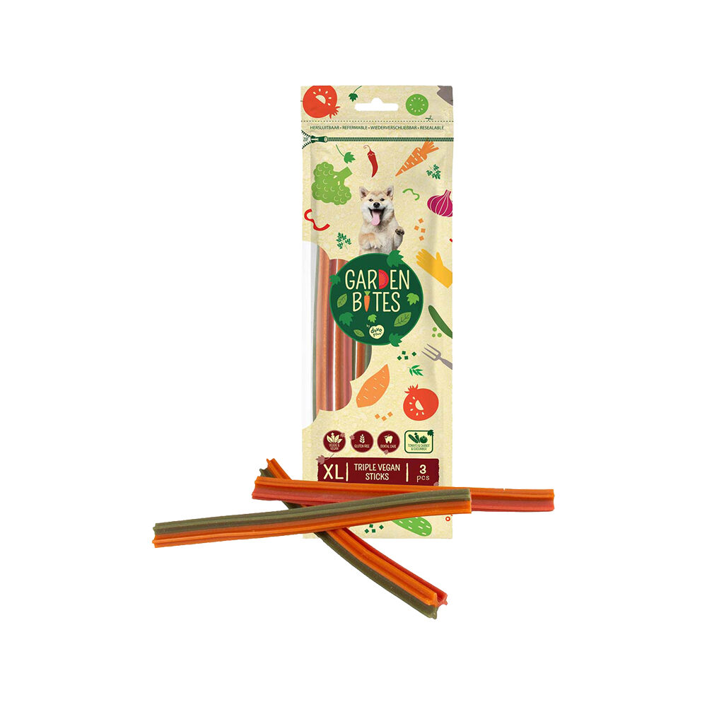Duvo+ Garden Bites Triple Vegan Sticks - XL Duvo+ Garden Bites Triple Vegan Sticks - XL von Duvo+