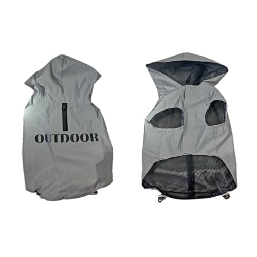 Duvo+ Hundejacke Hi Vis Sporty Grau L - 60CM von Duvo+