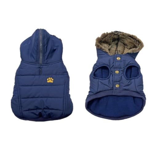 Duvo+ Hundemantel Puffer Blau L - 60CM von Duvo+