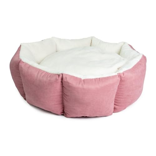 Duvo+ Korb Hexa Velvet Rosa M - 60x60x24cm von Duvo+