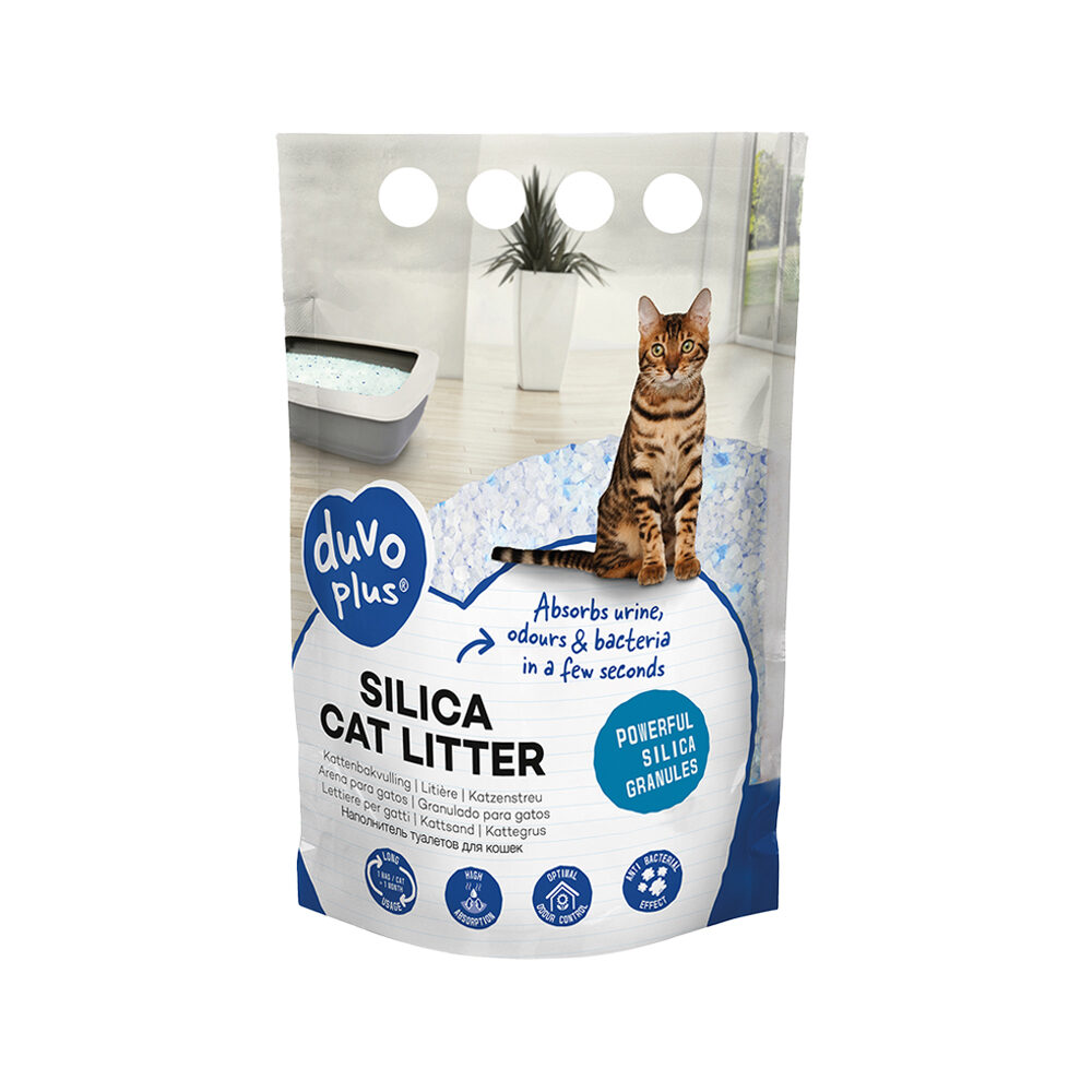 Duvo+ Premium Silica Katzenstreu - 16 Liter Duvo+ Premium Silica Katzenstreu - 16 Liter von Duvo+