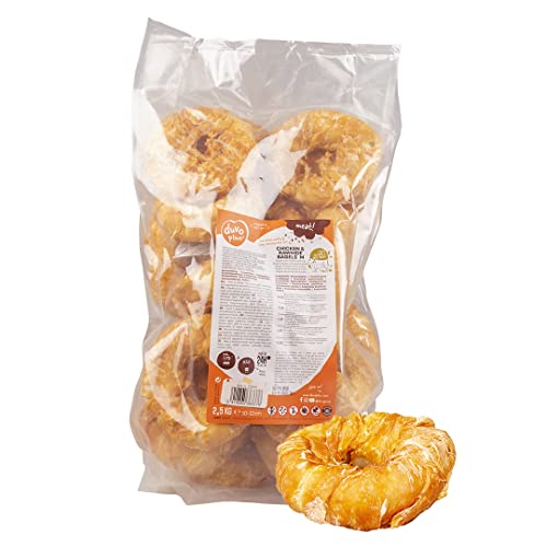 duvoplus DUVO Pollo Y PIEL Natur (Medium 10 – 12 cm, 2,500 g ± 22 Uni) von Duvo+