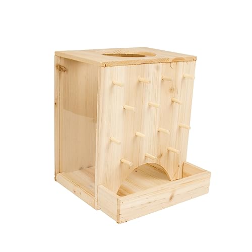 Duvoplus Kletterwand aus Holz, 25 x 25 x 30 cm von Duvoplus