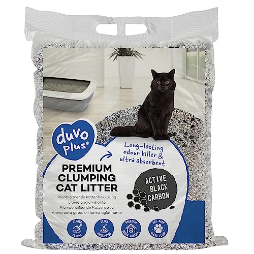 duvoplus Premium Active Black Carbon Katzentoilette 12 kg von Duvoplus