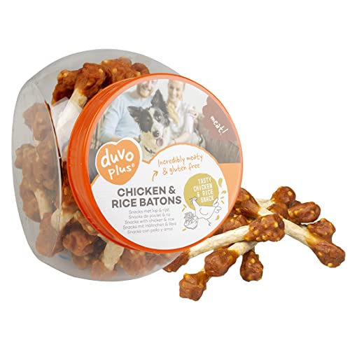 Meat! Bâtons de poulet & riz 400g - ± 47st von Duvoplus