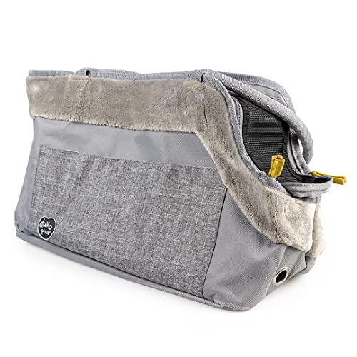 duvoplus Paris Pet Bag Chic 42 x 21 x 27 cm, Grau von Duvoplus