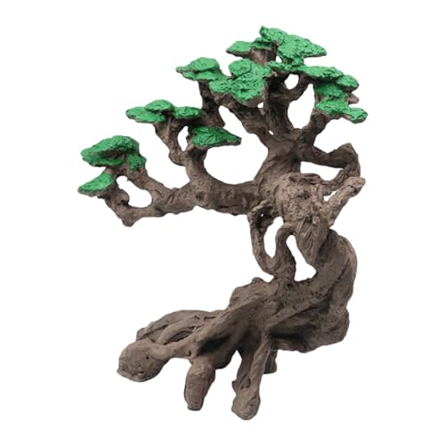 Duyeuau Aquarium-Dekoration, Baumversteck, Baum, Landschaftsbau, Kunstharz, Tothölzer für Topfpflanzen, Garnelen, Fische, Unterschlupf Duyeuau Aquarium-Dekoration, Baumversteck, Baum, Landschaftsbau, Kunstharz, Tothölzer für Topfpflanzen, Garnelen, Fische, Unterschlupf von Duyeuau