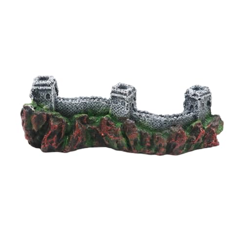 Great Wall Miniatur-Fischtank, Ornamente, Harze, Aquarien, Versteck, Dekoration, verbessert die Unterwasserumgebung Great Wall Miniatur-Fischtank, Ornamente, Harze, Aquarien, Versteck, Dekoration, verbessert die Unterwasserumgebung von Duyeuau
