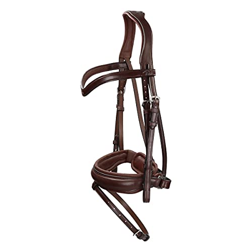 Dy'on Trense DRC Matte Medium Crank Noseband - Full/WB - Braun von Dy'on