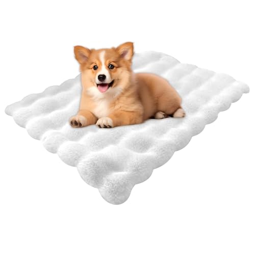 Dybnuhoc Adorable Cat Mat Bed, Kitten Bed Mat Dog Sleeping Mat, Dog Kennel Pad, Cat Warming Mat, Dog Bed Mat Anti-Slip, Washable Cat Bed for Indoor Cats Small Dogs, Pet Supplies von Dybnuhoc