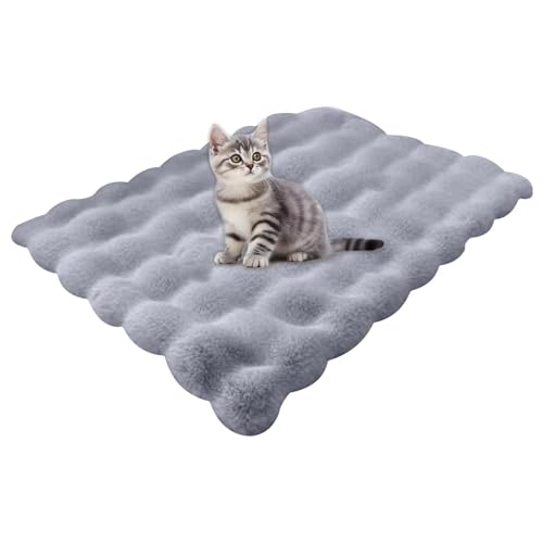 Dybnuhoc Cat Mat Bed, Kitten Bed Mat, Dog Sleeping Mat, Dog Kennel Pad, Cat Warming Mat, Dog Bed Mat, Anti-Slip Pet Mat, Washable Cat Bed, Indoor Cat Bed, Small Dog Bed Mat, Washable Kitten Mat von Dybnuhoc