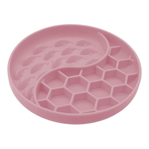 Slow Feeding Dog Bowl, Anti-Slip Silicone Dog Bowl, Puppy Slow Feeder Bowl, Dog Dishes for Small Breeds, Interactive Dog Bowl, Small Medium Dog Bowls, Prevent Bloat Dog Bowl, Dog Feeding Supplies von Dybnuhoc