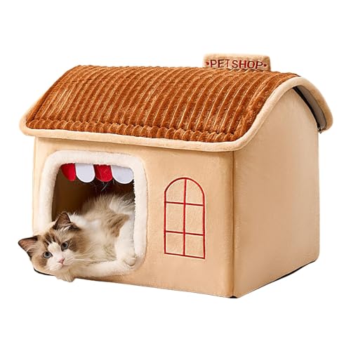 Winter Cat House, Multipurpose Indoor Cat House, Washable Cat Bed, Reusable Cat Sleeping Bed, Cozy Kitten House, Insulated Cat Shelter, Modern Cat Bed House, Pet Shop Cat House, Easy Assembly von Dybnuhoc