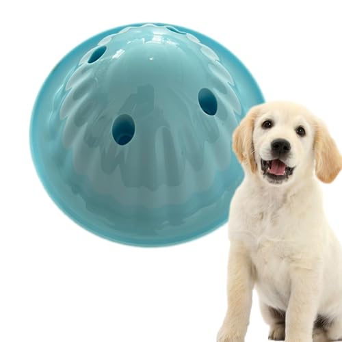 Dyeulget Food Dispensing Dog Toys, Dog Treat Dispensing Toy, Slow Feeder, Tough Puzzle Toys for Brain Stimulation, Tooth Cleaning Toy for Oral Health von Dyeulget