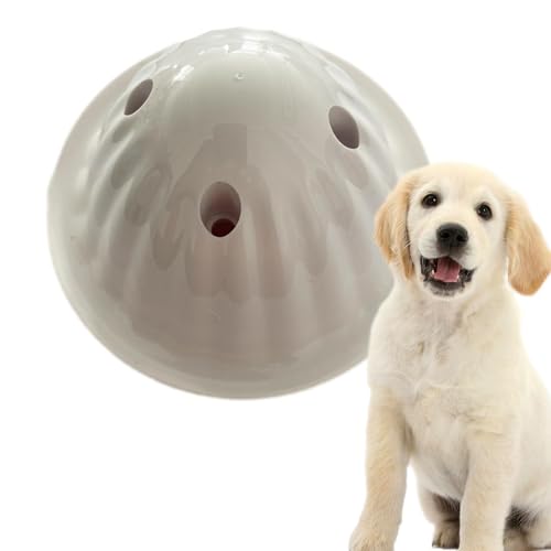 Dyeulget Hunde-Leckerli-Ball | Leckerli-Dosierspielzeug für langsames Füttern, robustes Puzzle-Spielzeug für Gehirnstimulation, Zahnreinigungsspielzeug für Mundgesundheit von Dyeulget