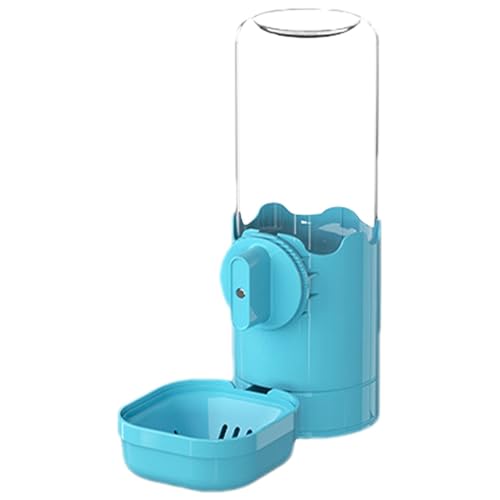 Dyeulget Kleintier-Wasserspender, Haustierkäfig-Wassernapf,750 ml Bunny Cage Wasserspender Auto-Gravity-Flasche - Dicht schließende Tränke zum Trinken im Haustierkäfig für Igel, holländische Schweine von Dyeulget