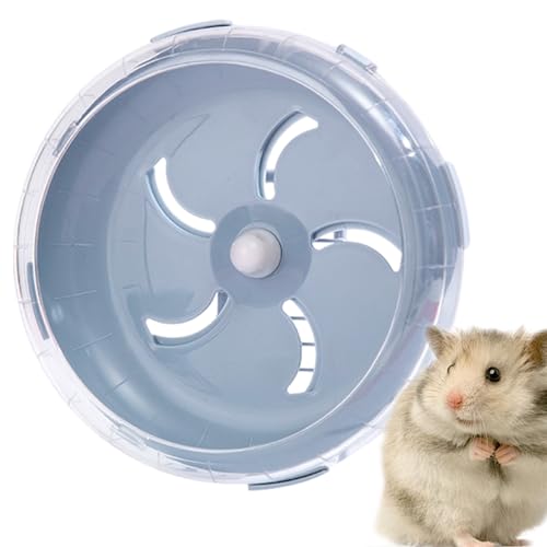 Dyeulget Leise Hamsterrad, Leise Spinner Hamster Laufräder Chinchilla Rad Hamster Spielzeug Hamster Käfig Zubehör für Hamster Oder Andere Kleintiere von Dyeulget