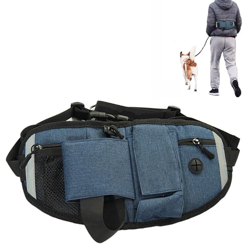 Dymeist Leckerlibeutel für Hunde, Outdoor-Training, Hüfttasche, Haustier-Snack-Tasche, praktische Lauf-Hüfttasche, Haustier-Snack-Tasche von Dymeist