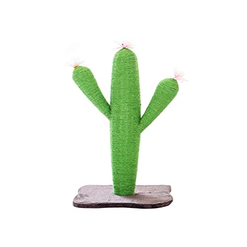 Cactus Cat Turm Katze Scratcher Sisal Kratz Und Pads Kratzbaum Katze Kratz (Größe : 55cm) von Dzwyc