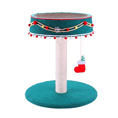 Katzenbaumkatze Turm Katzen Aktivitätsplattform Spielplatz mit natürlichem Sisal Kratzer (Color : A) von Dzwyc