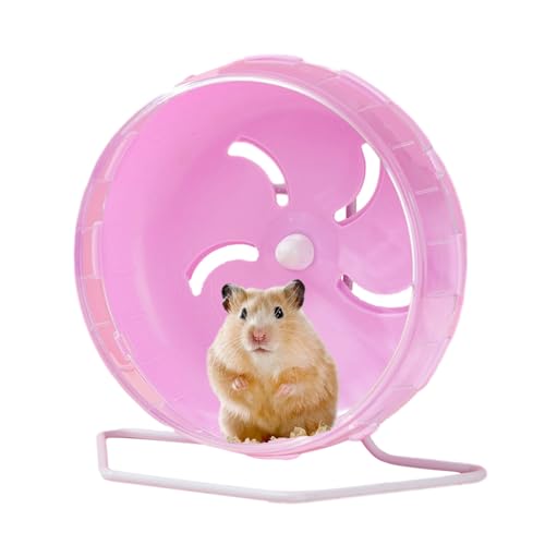 Hamster-Laufrad, 5,5 Zoll leises Lauf-Übungsrad, Hamster-Laufräder-Spielzeug, leise Spinner-Zwerghamster-Räder für Hamster, Rennmäuse, Mäuse, Igel von EACTEL