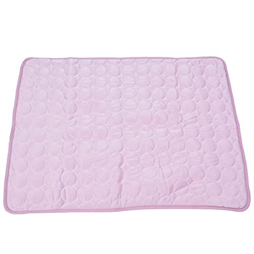 EASTALOLO Haustier-Kühlmatte, atmungsaktiv, weich, für den Sommer, für Hunde und Katzen, Zwinger, Kühlung für Sofa, Bett, Boden (Pink) von EASTALOLO