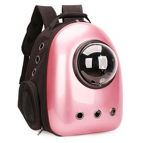 EBLIN Haustier-Rucksack, Pet Raum Kapsel Rucksack Tragbar Transportrucksack Transporttasche für Haustiere Reisen Atmungsaktive Rucksack für große Katzen Kleine Hunde (PE07#-21) von EBLIN