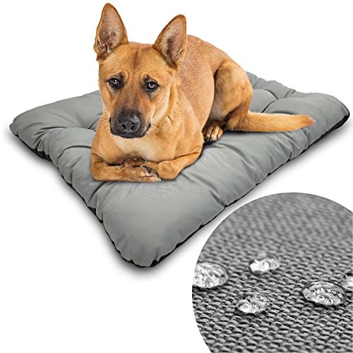 EDANTI Hundebett Hundematte Hundematratze Schlafplatz für Hunde Katzenbett Tierbett Wasserdicht (100x70 cm) von EDANTI