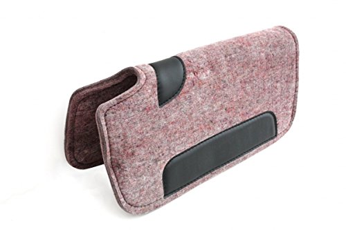 Westernpad Filz grau Cut Back von EE Tack