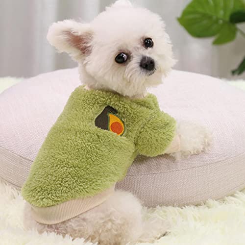 Warme Winterhundekleidung für kleine Hunde Sweatshirts Tierkleidung Jahr Hundepullover Teddy Zweibeiniger Hund Heimtierbedarf von EFFGAMU