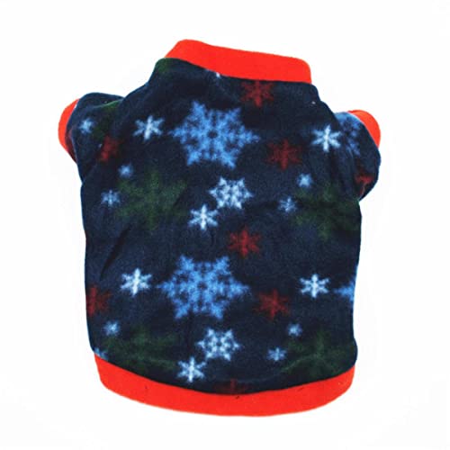 Weihnachtshaustierbekleidung für Katze Warmer Winterhundepullover für kleine Hunde Weihnachtshaustierprodukte Hundekostüm Chihuahua Welpenkleidung von EFFGAMU