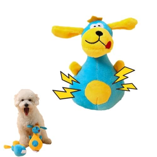 EFYUE Quietschendes Hundespielzeug, Kauspielzeug, einzigartiges langes Ohren, Hundespielzeug, sicher und bissfest, Stofftiere, niedliches Spielzeug für alle Hunde, Blau von EFYUE