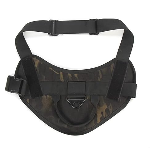 Taktische Tarnung Molle Hundeweste Harness Pet Jacket Hund Brustgeschirre von EGEN