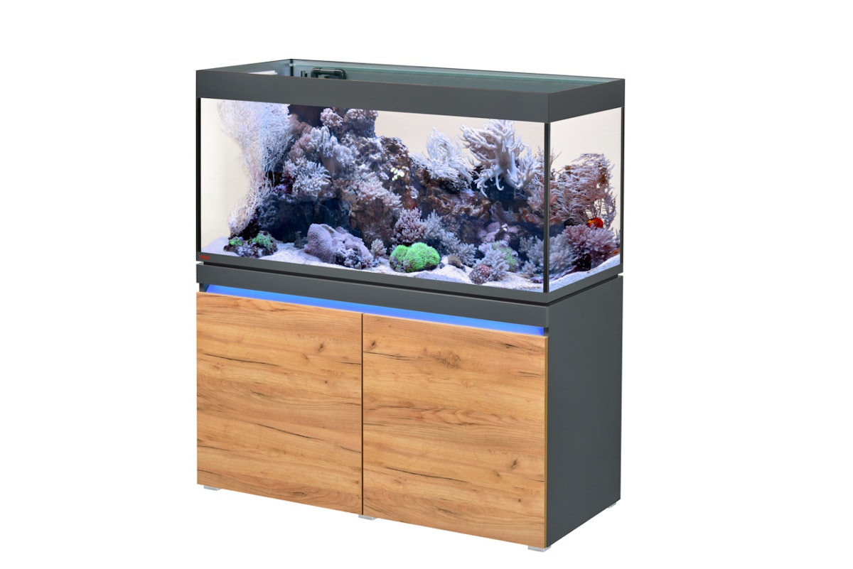 EHEIM incpiria reef 430 Meerwasser-Riff-Aquarium mit Unterschrank graphit-natur