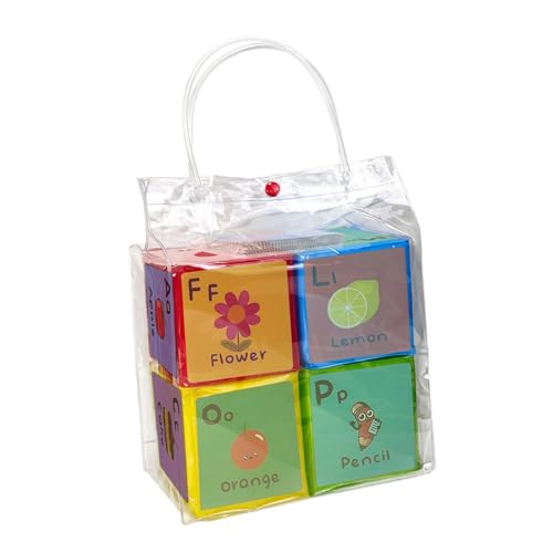 EHJRE 4Pcs Klassenzimmer Bildung Tasche Würfel für Kinder Tasche Stuffers Bord Spiel von EHJRE