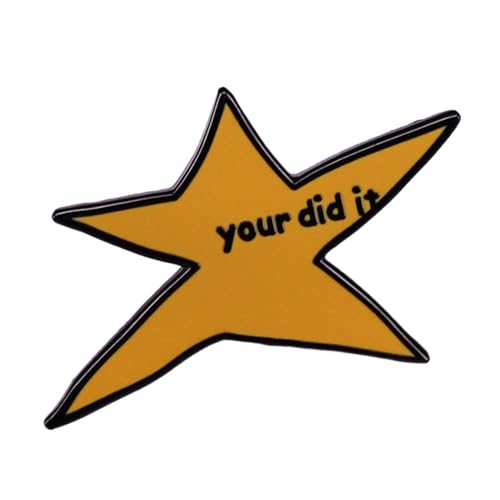 EHJRE Incentive Belohnungsbroschen Zeichnen „You DID It“ für Kinder Im Klassenzimmer Und Im Vorschulalter Aus von EHJRE