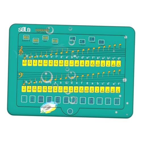 EHJRE Lerntafel für Elektronische Notenschrift, Musiktheorie für Klavieranfänger von EHJRE