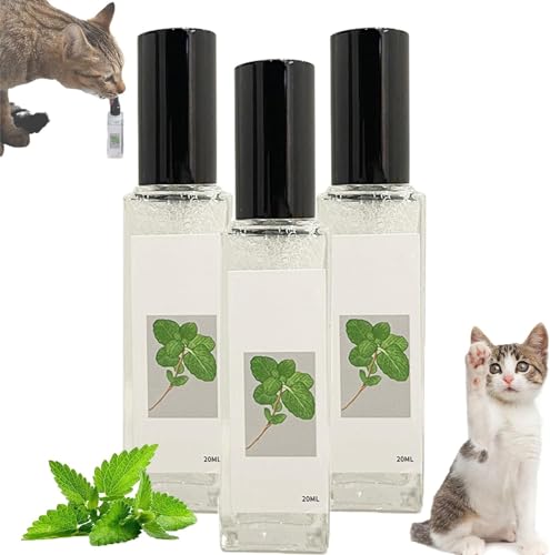 EHOTER Herbal Cat Joy Spray Catnip Spray Katzenminze-Spray für Katzen Katzenkratzspray-Nebel Katzentrainingsspray mit Katzenminze Kräuterspray für Katzen Haustier Hund Spielzeug (3) von EHOTER