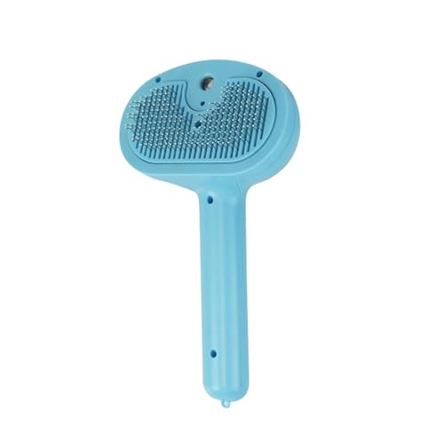 EIOLWJIEO ABS Kamm Strom Fliegende Haare Katze Pinsel Haustier Pinsel Kamm Pinsel Kamm Sprays Für Pinsel Hund Haustier Sammeln Mit Haar Katze, Blau von EIOLWJIEO