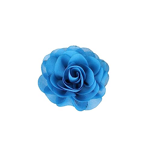 EIOLWJIEO Hundehalsband Blumen bequemes Tragen Perle Chiffon schönes Aussehen Katze Fliege Heimtierbedarf für Verschönerungen, Himmelblau von EIOLWJIEO