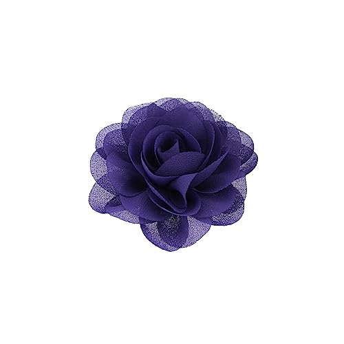 EIOLWJIEO Hundehalsband Blumen bequemes Tragen Perle Chiffon schönes Aussehen Katze Fliege Heimtierbedarf für Verschönerungen, Violett von EIOLWJIEO