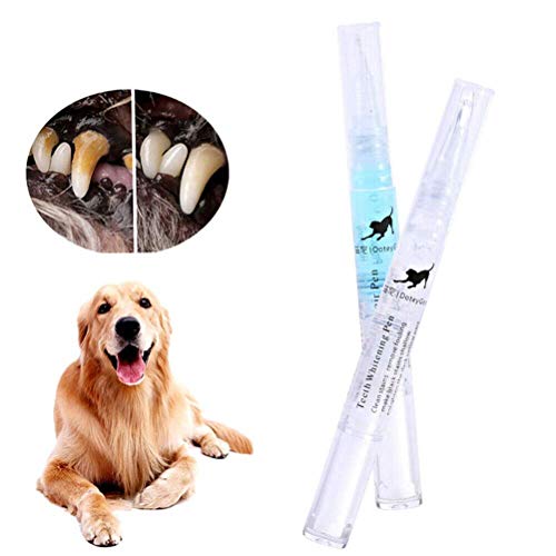 EJOTAY Pet Teeth Repair Pen Pets Dogs Teeth Tartar Dental Calculus Stones Remover (1Set 5ml) von EJOTAY