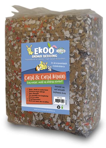 EKOO Animal Bedding EKO-14 Card & Card Brown, L, Brown von EKOO Animal Bedding