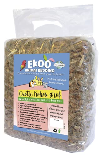 EKOO Animal Bedding EKO-23 Exotic Cocos Rough, S, Brown von EKOO Animal Bedding