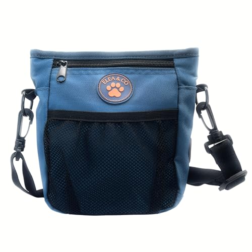 Leckerlibeutel für Hunde – 4 Tassen Kapazität Hundeleckerlibeutel Trainingstasche zum Anklippen – magnetische Trainings-Hundeleckerli-Tasche mit Clip – Diese Leckerli-Tasche für das Hundetraining ist von ELEA & CO