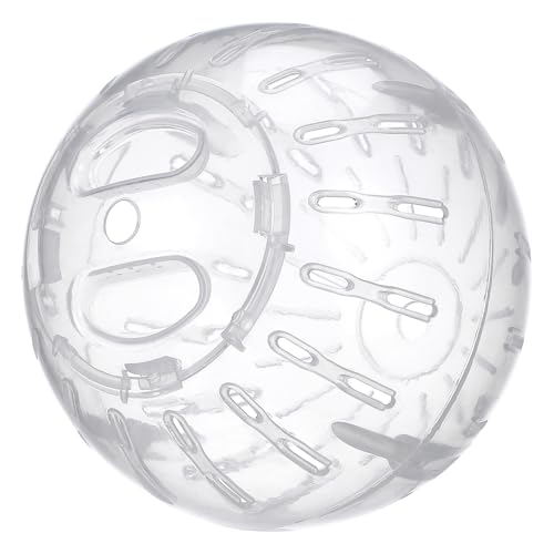 ELEOUTI 3 Stück Hamster Spielzeug Zwerghamster Ball Kleine Tiere Laufbälle Hamster Ball Hamster Übung Chinchilla Rad Für Zwerghamster Hasen Spielzeug Menschlicher Hamster Ball von ELEOUTI