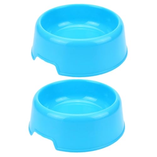 ELEOUTI 4 Stück Haustiernapf pet Supplies Hunde kotbeutel Haustierfutter Hundehaufen Futternapf für Haustiere Haustier Hund Fressnapf Futternapf für Hunde Haustier Trinken Wassernapf Blue von ELEOUTI