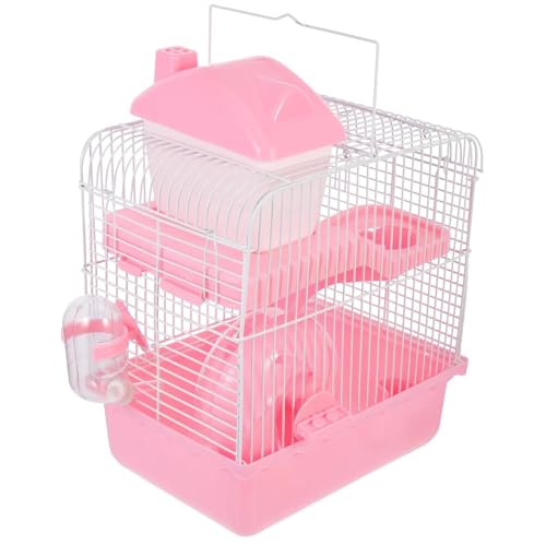 ELMAIN Hamster Spielzeug 2Pcs Hamster Rutsche Spielzeug Meerschweinchen Montiert Rutsche Spielzeug Chinchillas Hamster Haus Käfig Zubehör 04 von ELMAIN