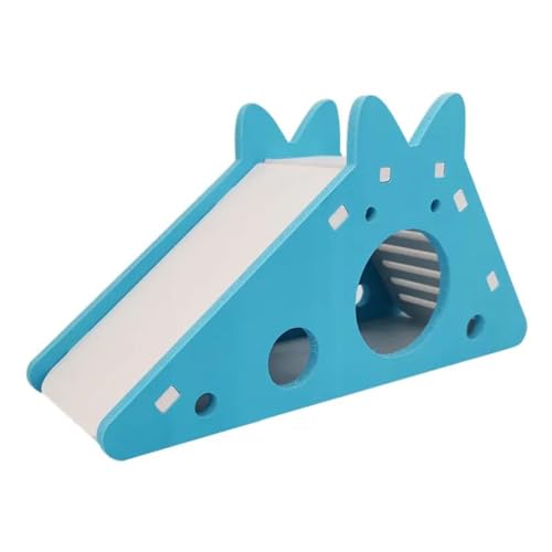 ELMAIN Hamster Spielzeug 2Pcs Hamster Rutsche Spielzeug Meerschweinchen Montiert Slide Toys Chinchillas Hamster Haus Käfig Zubehör 01 von ELMAIN