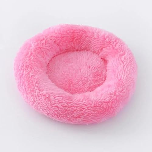 ELMAIN Hamster Spielzeug 2Pcs Kleine Haustier Bett Maus Baumwolle Haus Kleine Tier Nest Winter Warm Sofa Schlafmatte 04 L von ELMAIN